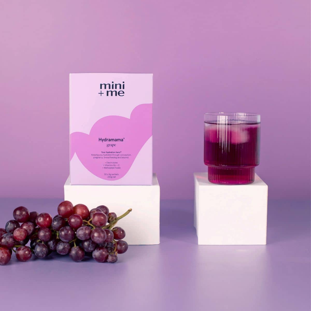 Mini + Me Hydramama Hydration Support Drink - Grape