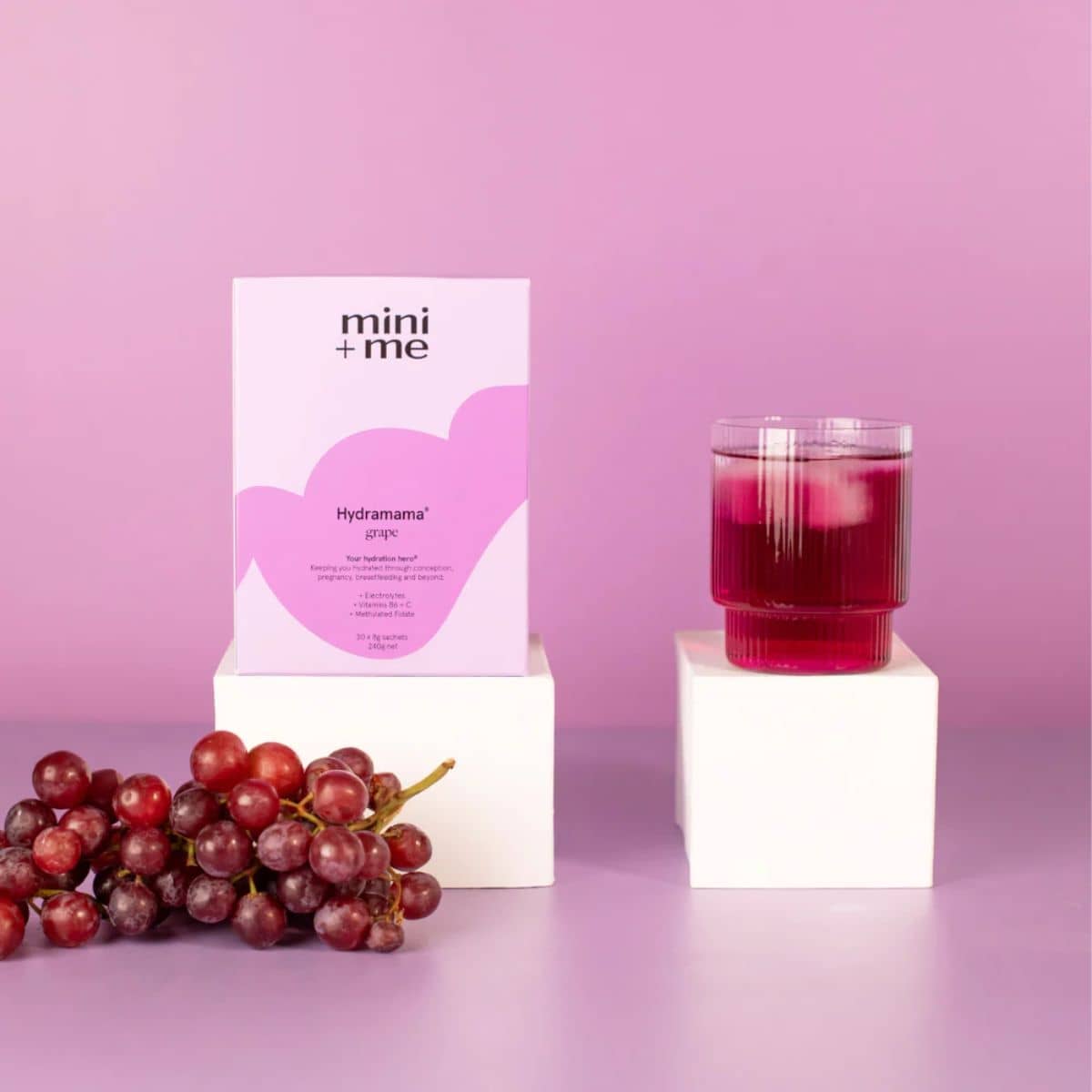 Mini + Me Hydramama Hydration Support Drink - Grape