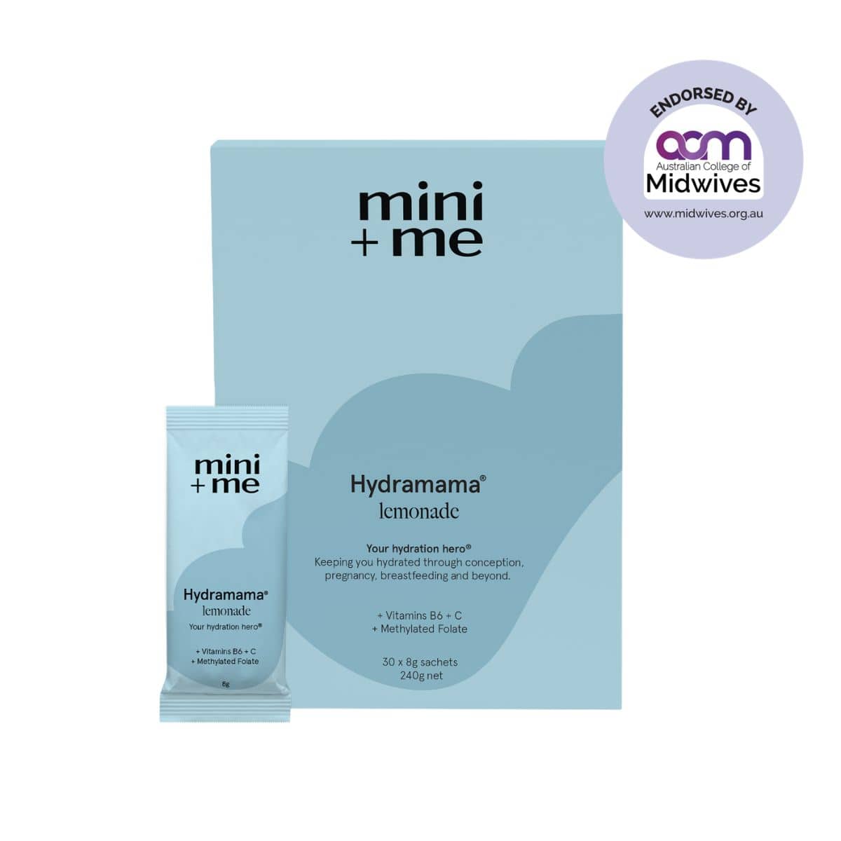 Mini + Me Hydramama Hydration Support Drink - Lemonade