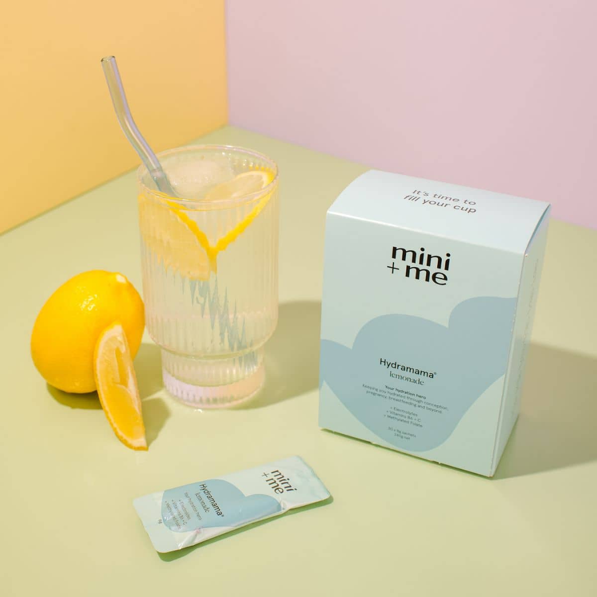 Mini + Me Hydramama Hydration Support Drink - Lemonade