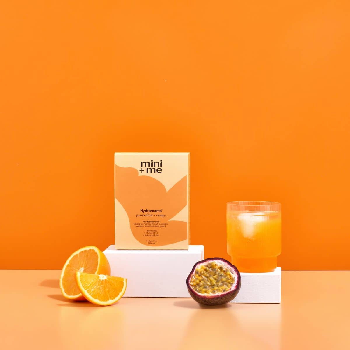 Mini + Me Hydramama Hydration Support Drink - Passionfruit and Orange