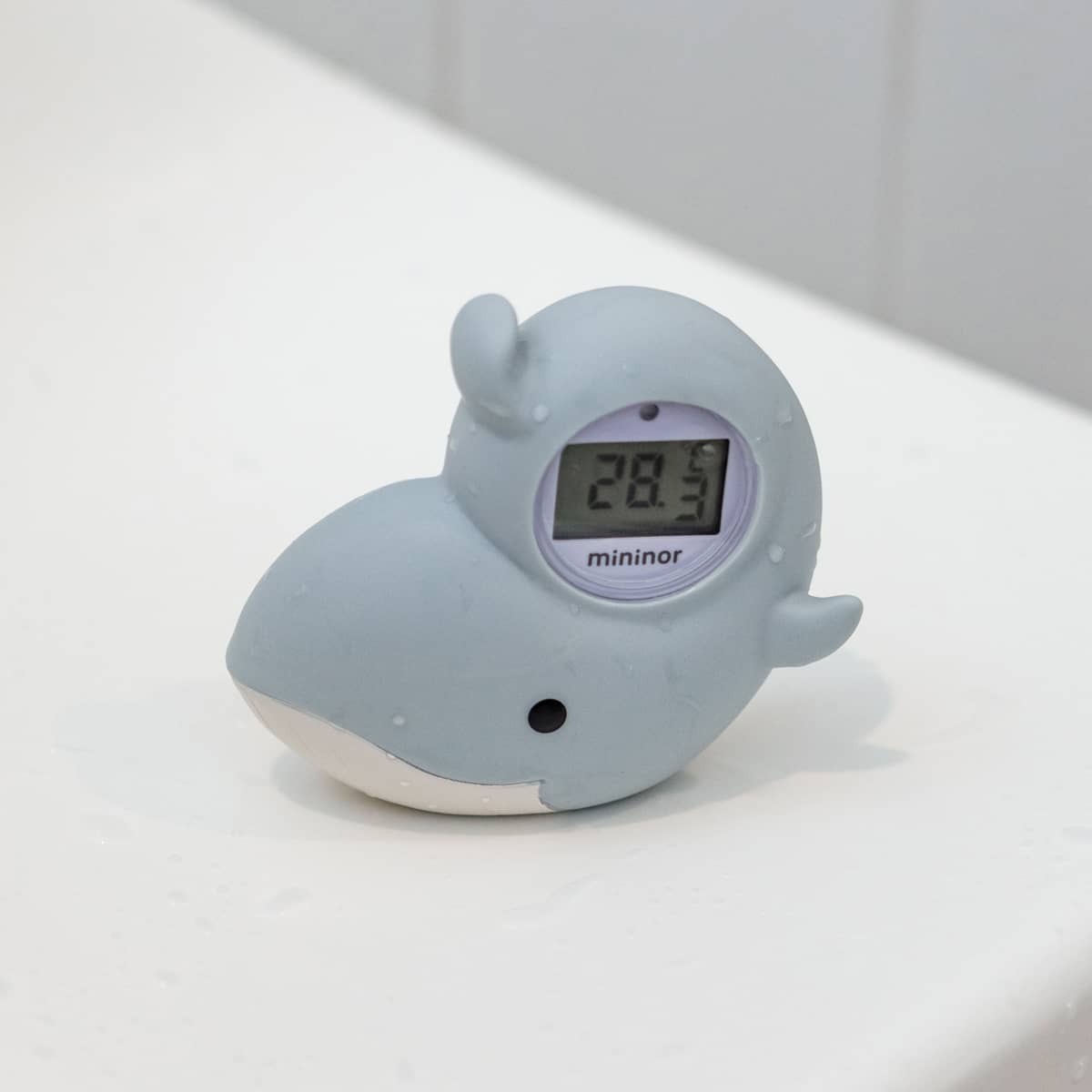 Mininor Room & Bath Thermometer - Whale