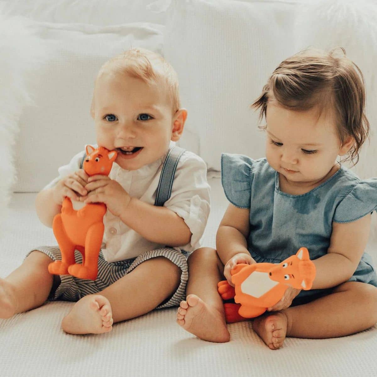 Mizzie the Kangaroo - Baby Teething Toy