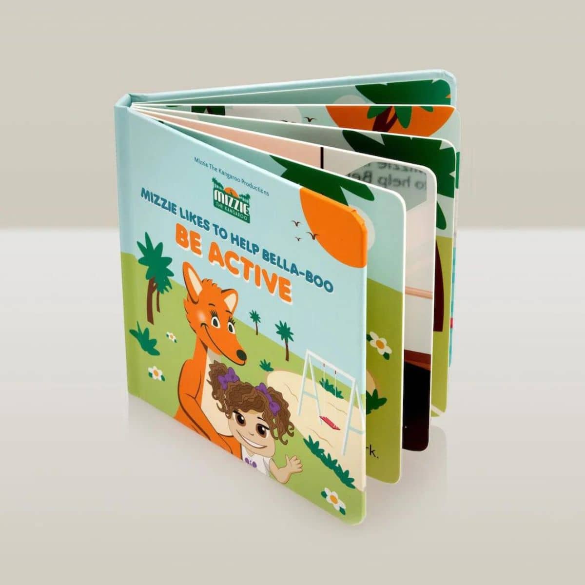 Mizzie the Kangaroo - Touch & Feel Book - Be Active