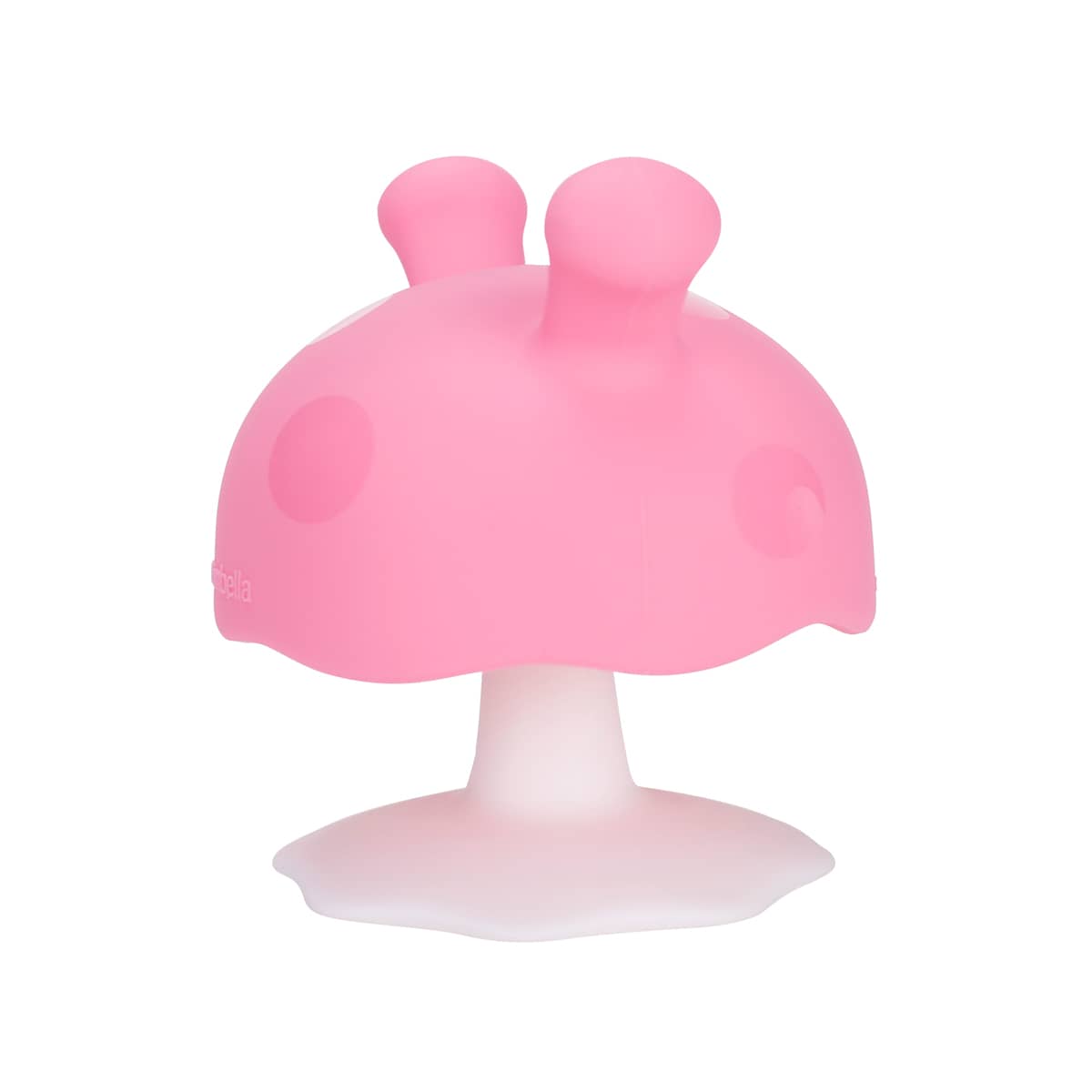 Mombella Mimi Mushroom Soothing Teether ToyMombella Mimi Mushroom Soothing Teether Toy - Pink