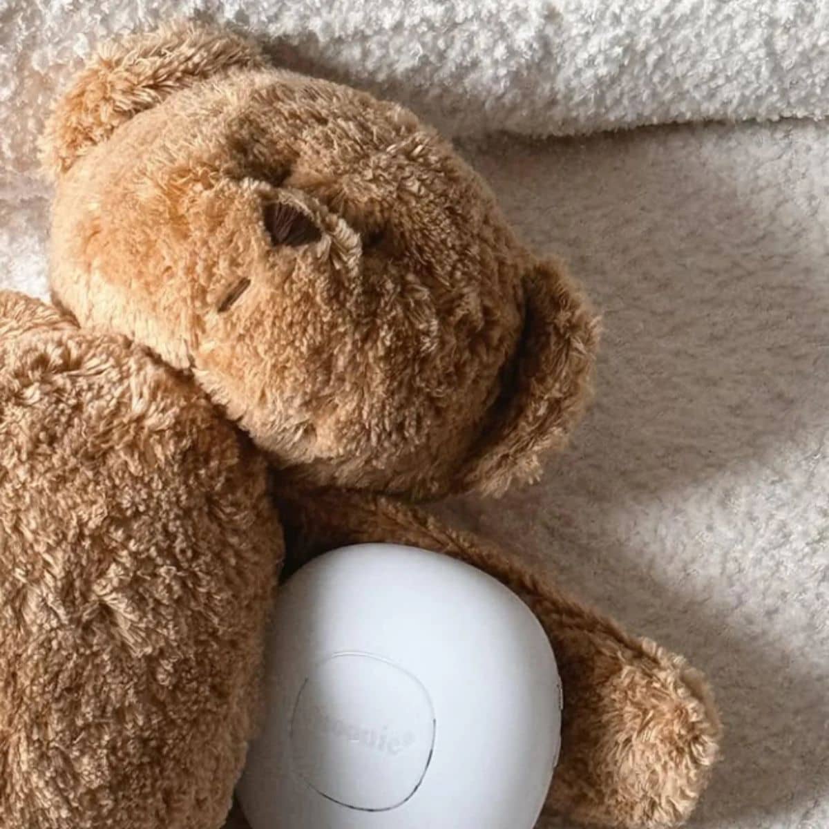 Moonie Organic Humming Bear - Cappuccino