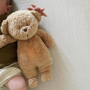 Moonie Organic Humming Bear - Cappuccino