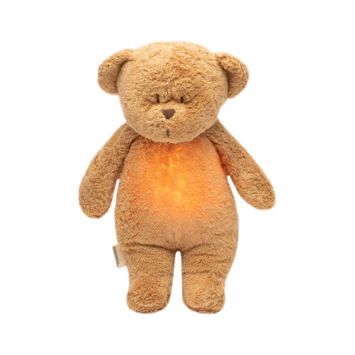 Moonie Organic Humming Bear - Cappuccino