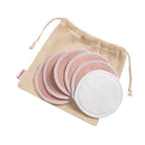 Moonu Reusable Nursing Pads - Peony
