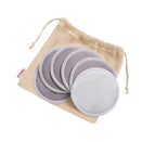 Moonu Reusable Nursing Pads - Steel