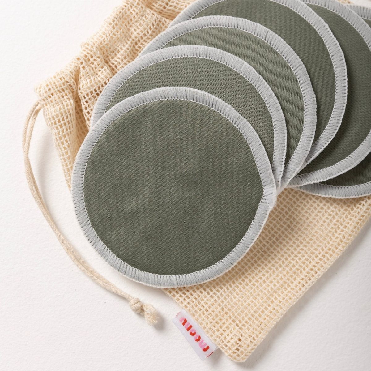 Moonu Reusable Nursing Pads - Eucalyptus