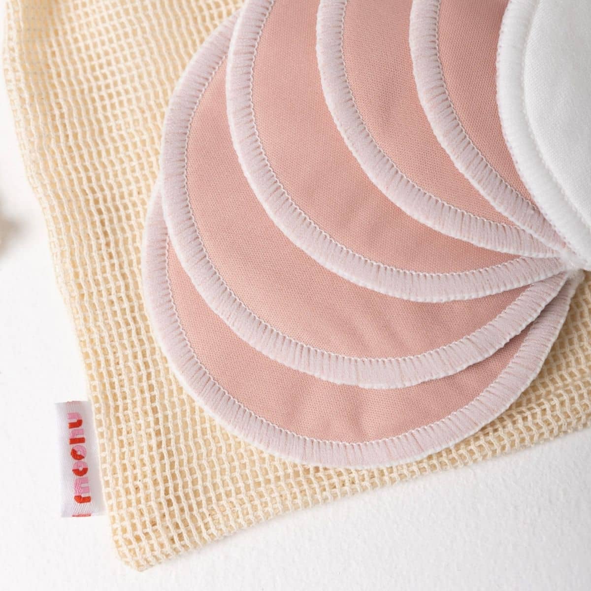 Moonu Reusable Nursing Pads - Peony
