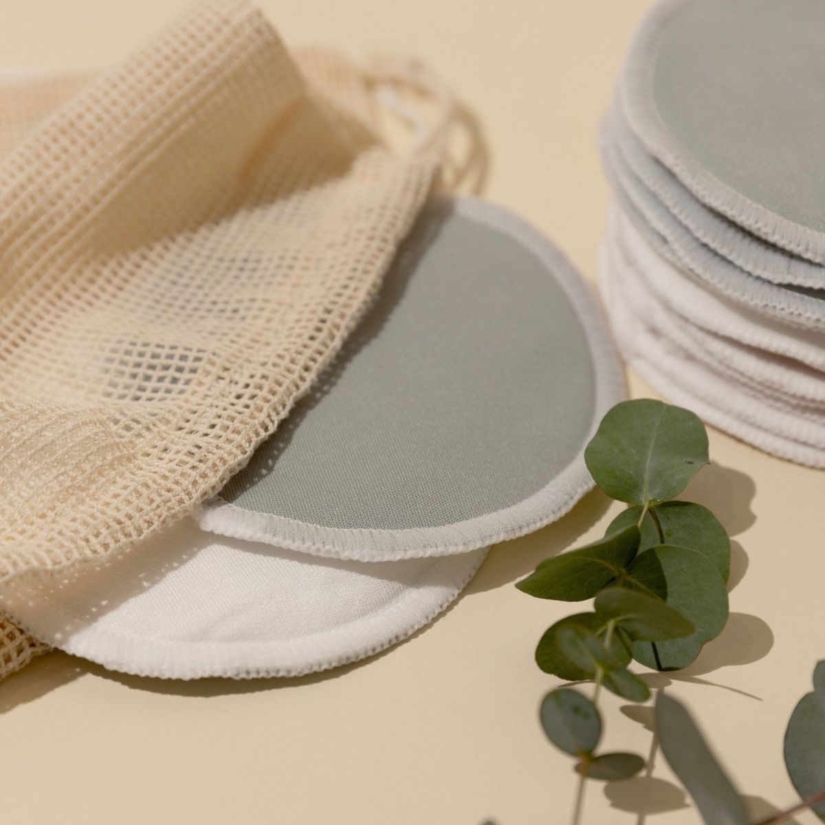 Moonu Reusable Nursing Pads - Sage