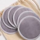 Moonu Reusable Nursing Pads - Steel