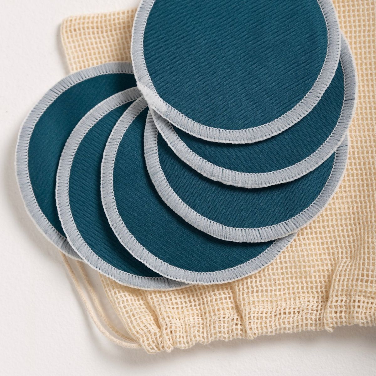 Moonu Reusable Nursing Pads - Teal
