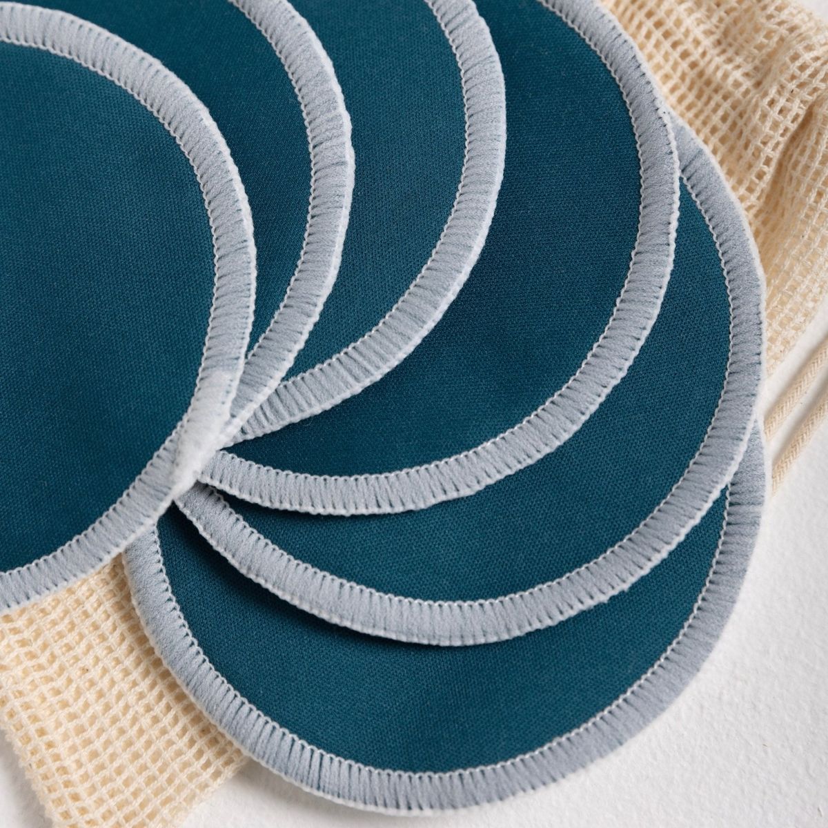 Moonu Reusable Nursing Pads - Teal