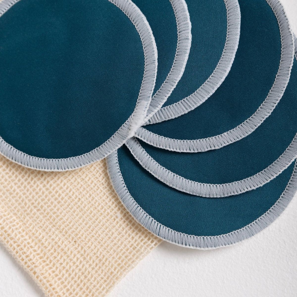 Moonu Reusable Nursing Pads - Teal