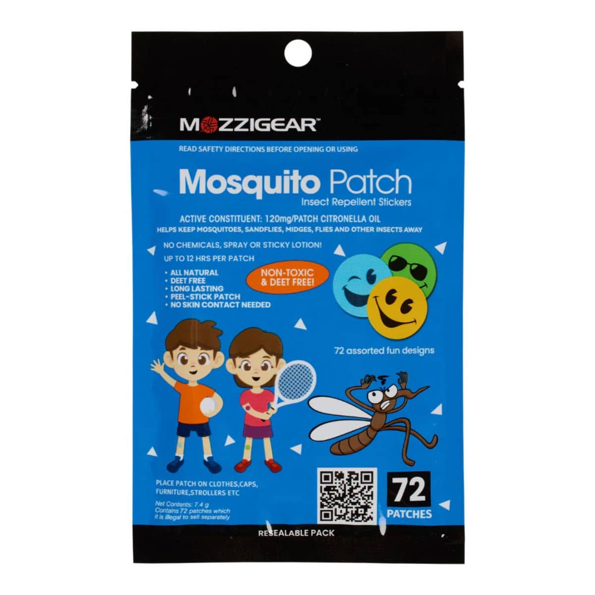 Mozzigear Patch Sticker Insect Repellent