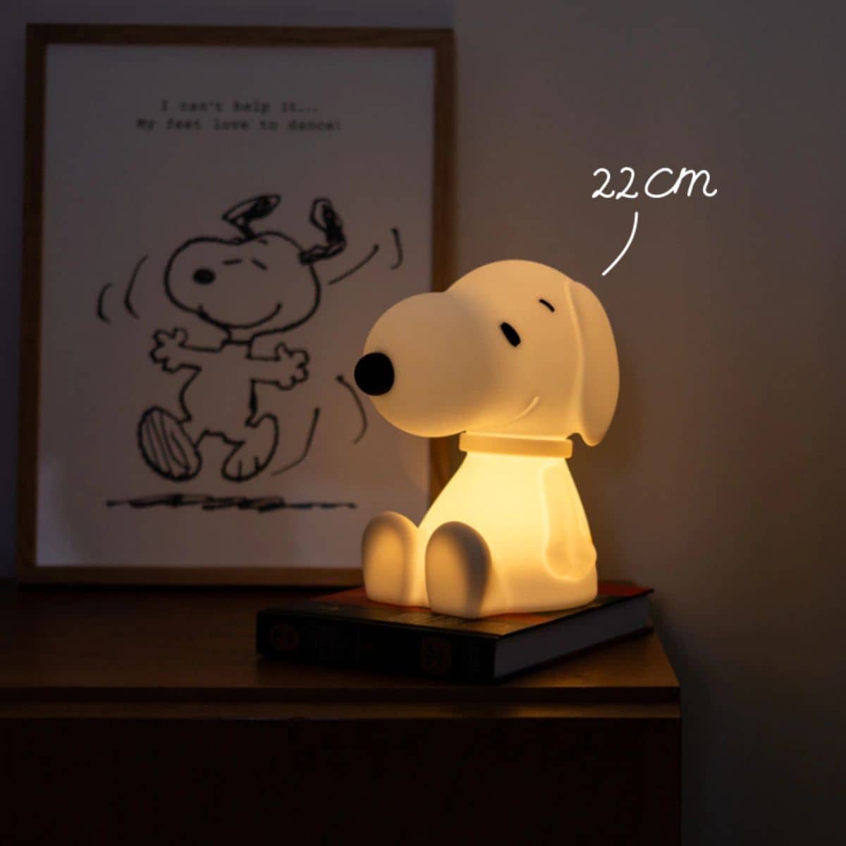 Mr Maria Peanuts First Light Lamp - Snoopy