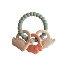 Mushie Teether Rings - Dino