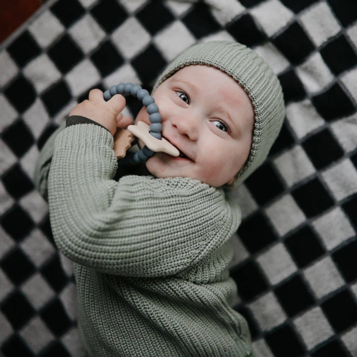 Mushie Teether Rings - Space
