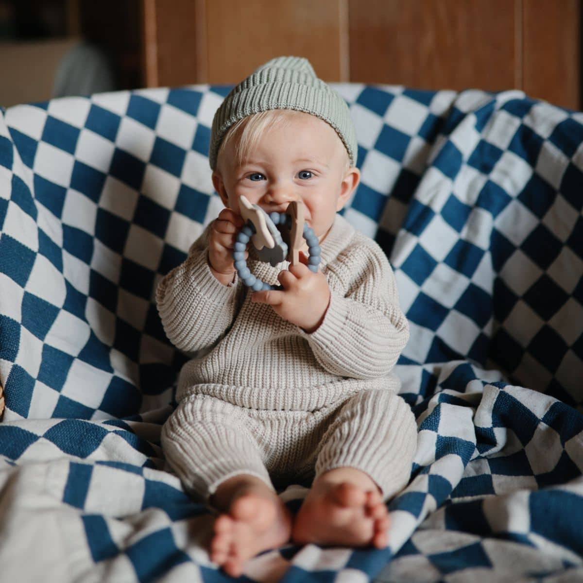 Mushie Teether Rings - Space