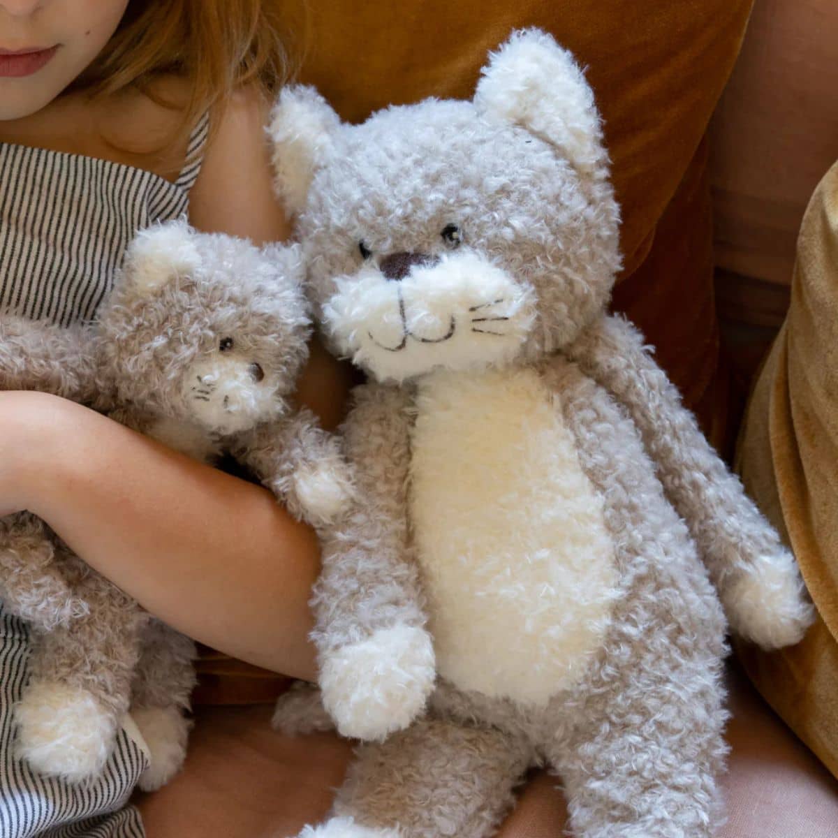 Nana Huchy Checkers the Kitten - Grey