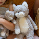 Nana Huchy Checkers the Kitten - Grey