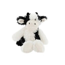 Nana Huchy Clover the Cow Mini Rattle - Black