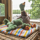 Nana Huchy Confetti Stripe Baby Blanket - Confetti