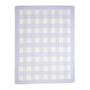 Nana Huchy Gingham Baby Blanket - Lilac