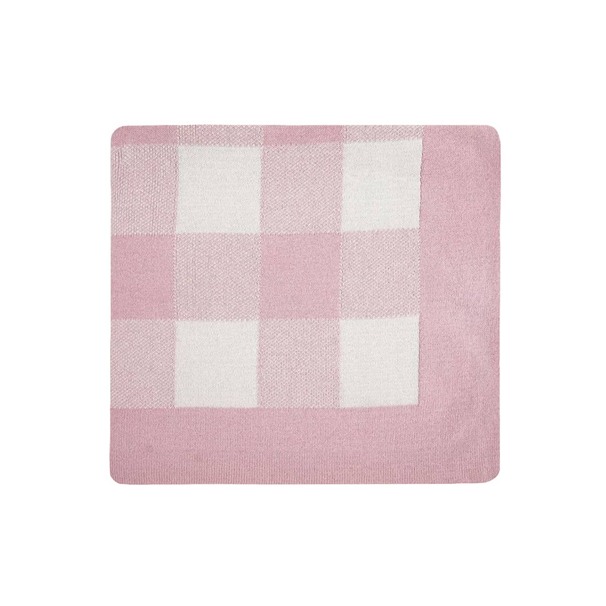 Nana Huchy Gingham Baby Blanket - Pink