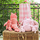 Nana Huchy Gingham Baby Blanket - Pink