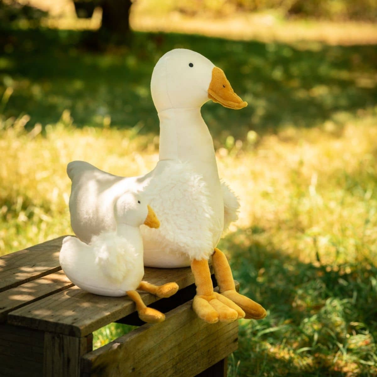 Nana Huchy Snowy the Goose Mini Rattle