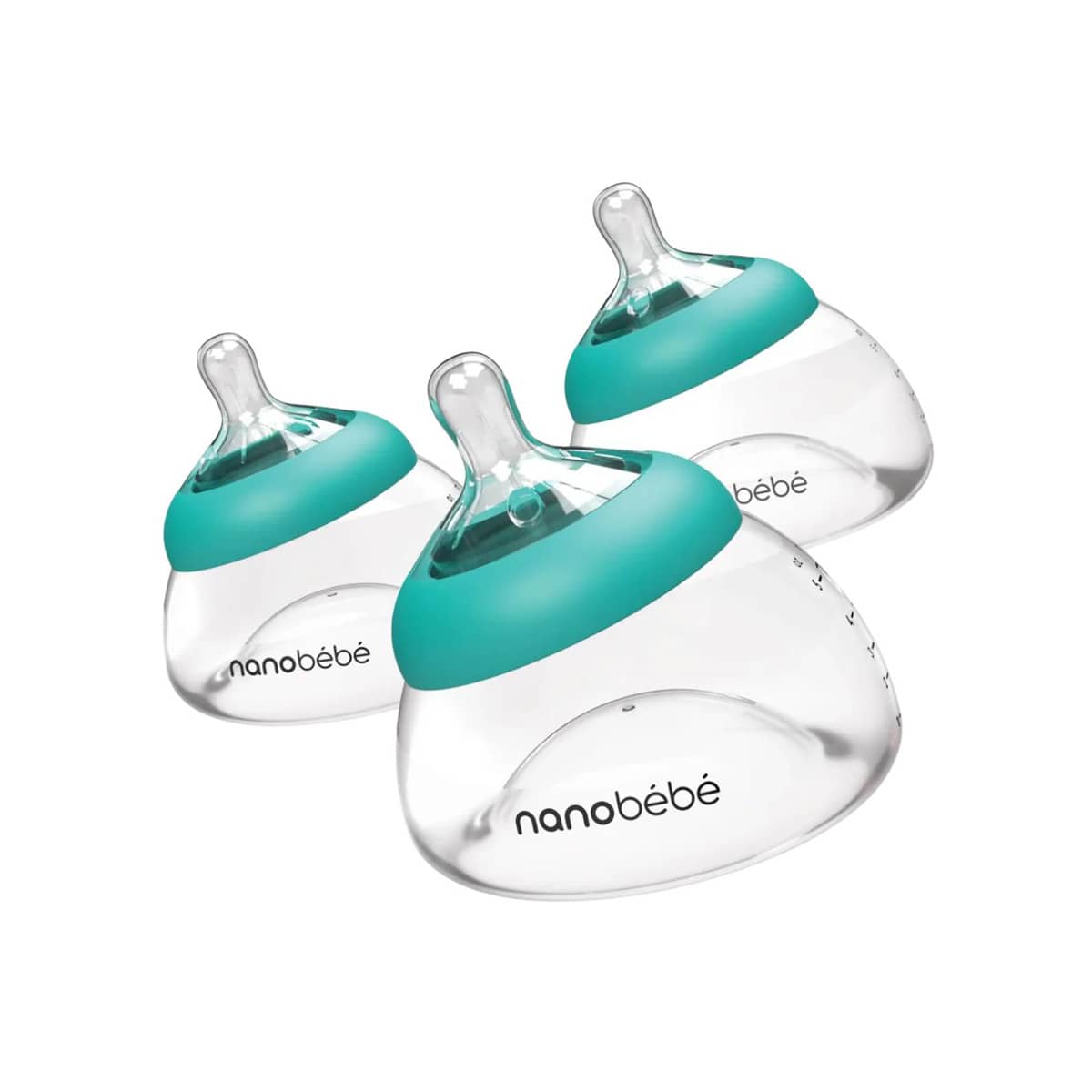 Nanobebe Breastmilk Bottle Single Pack - Gen 2 - Teal