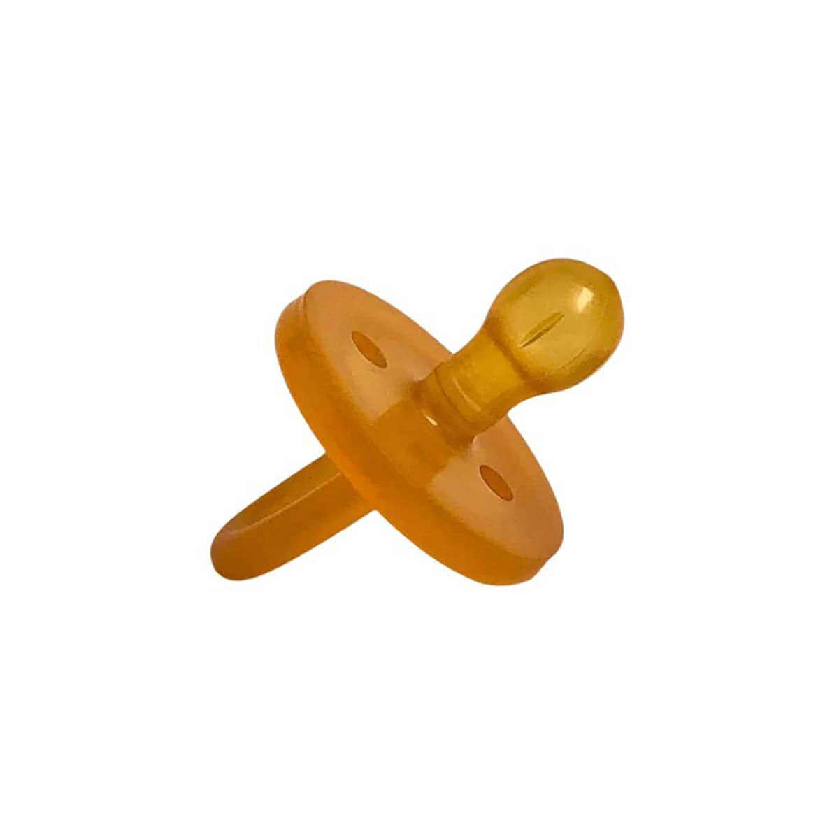 Natural Rubber Soother - Single Rounded Pacifier – babyshop