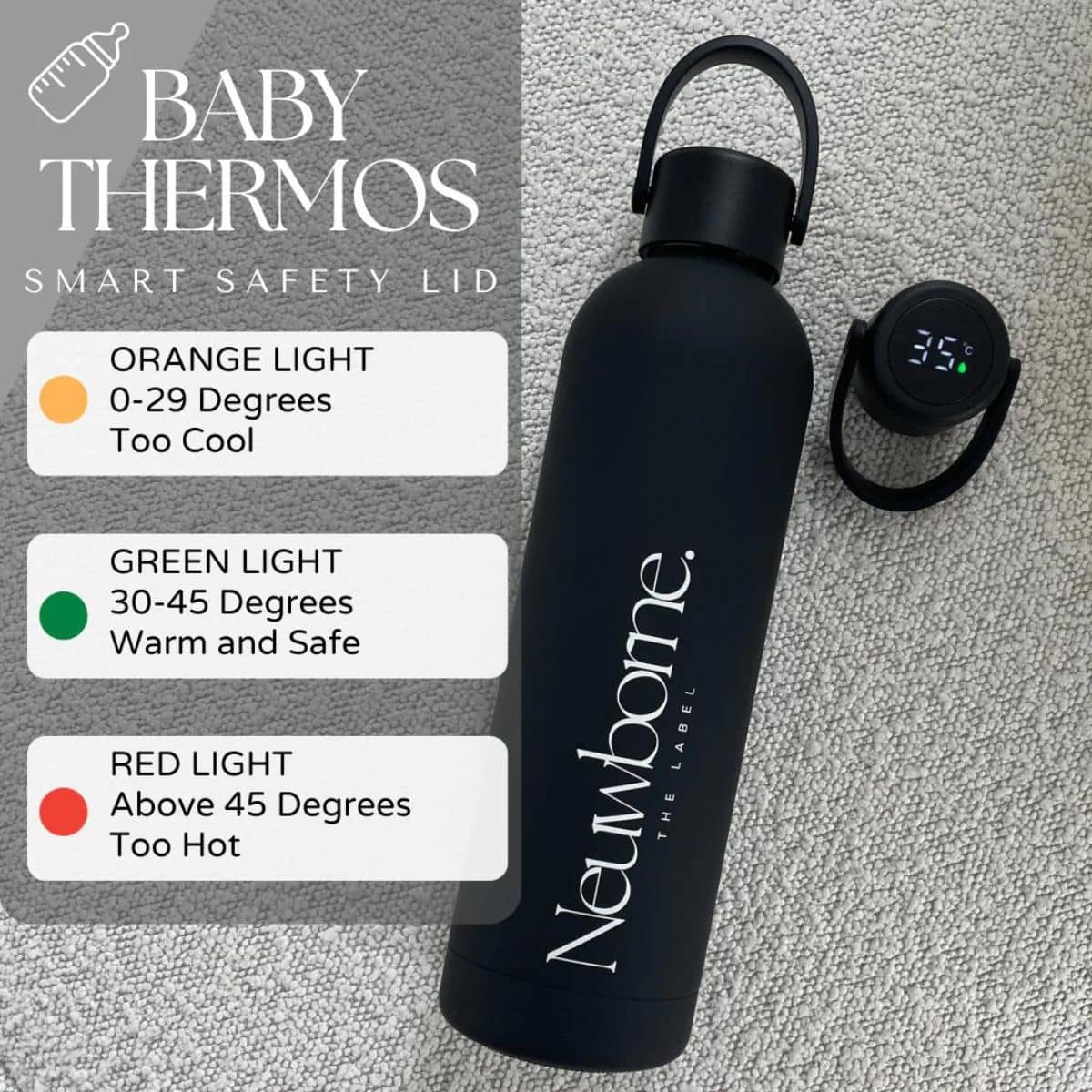 Neuwborne Formula Feeding Baby Thermos Stone – babyshop