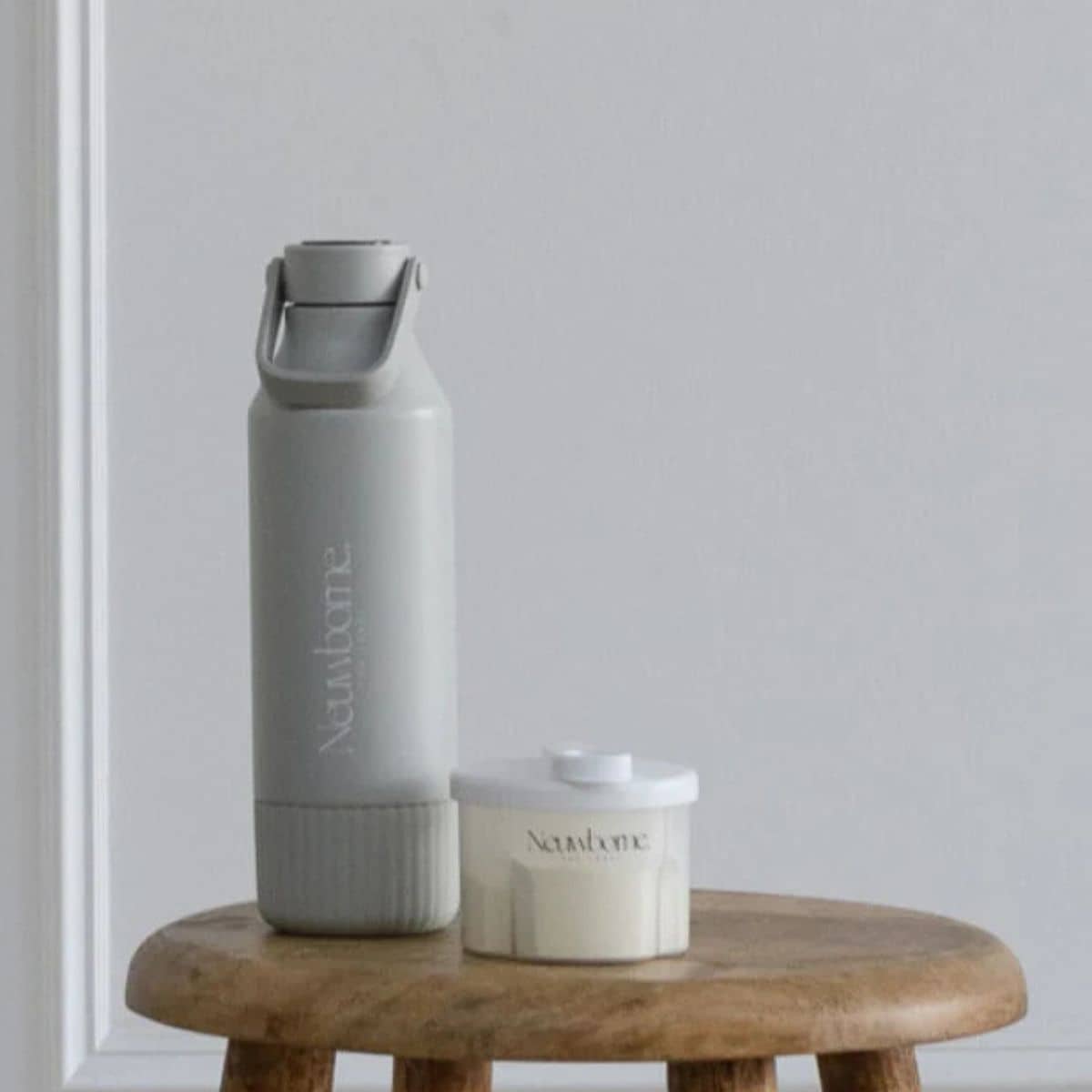 Neuwborne Formula Feeding Baby Thermos - Stone