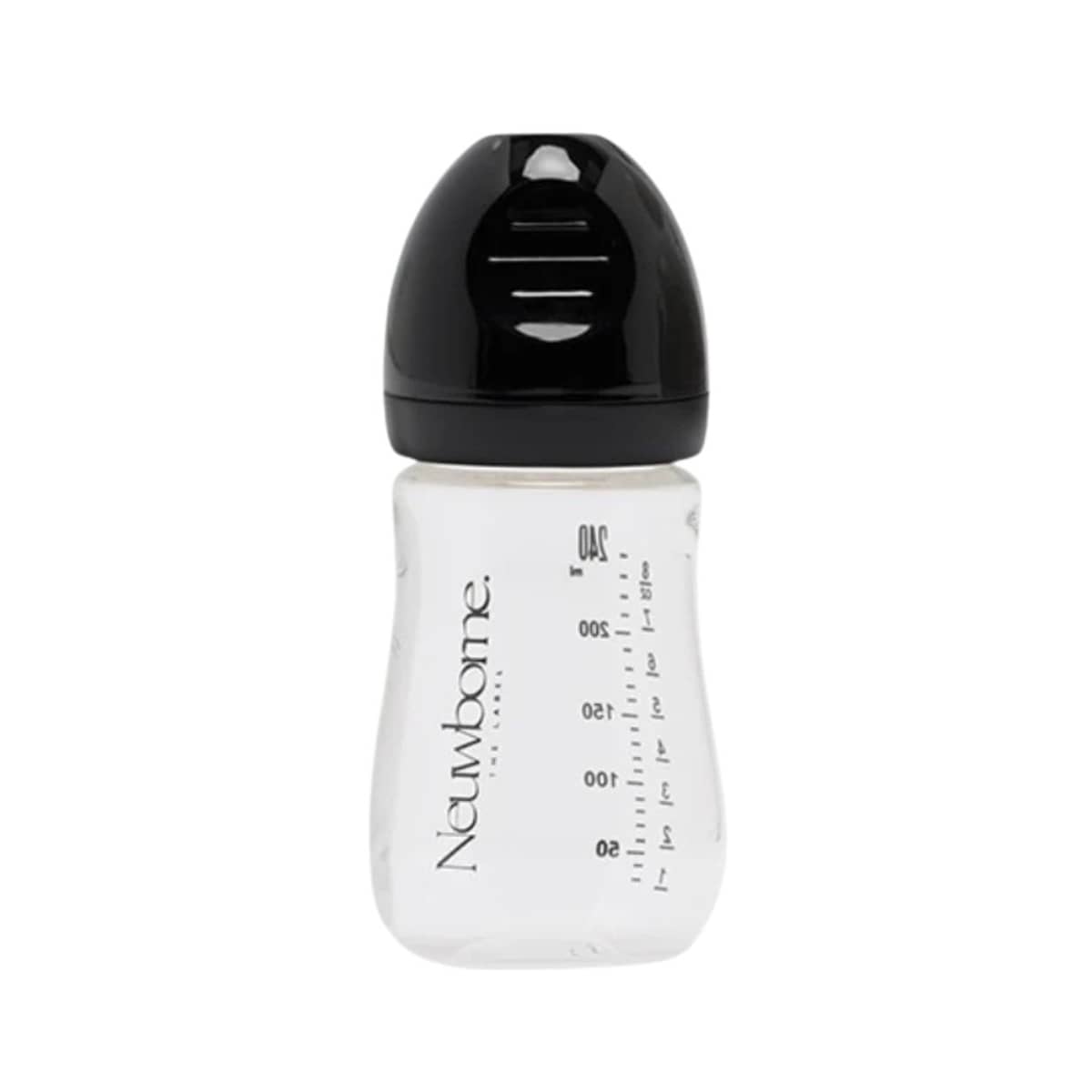 Neuwborne Glass Baby Bottle - Black