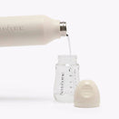 Neuwborne Glass Baby Bottle - Cream