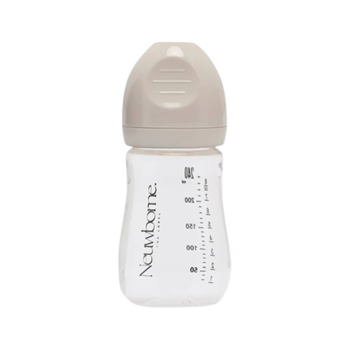 Neuwborne Glass Baby Bottle - Sand