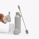 Neuwborne Glass Baby Bottle - Stone