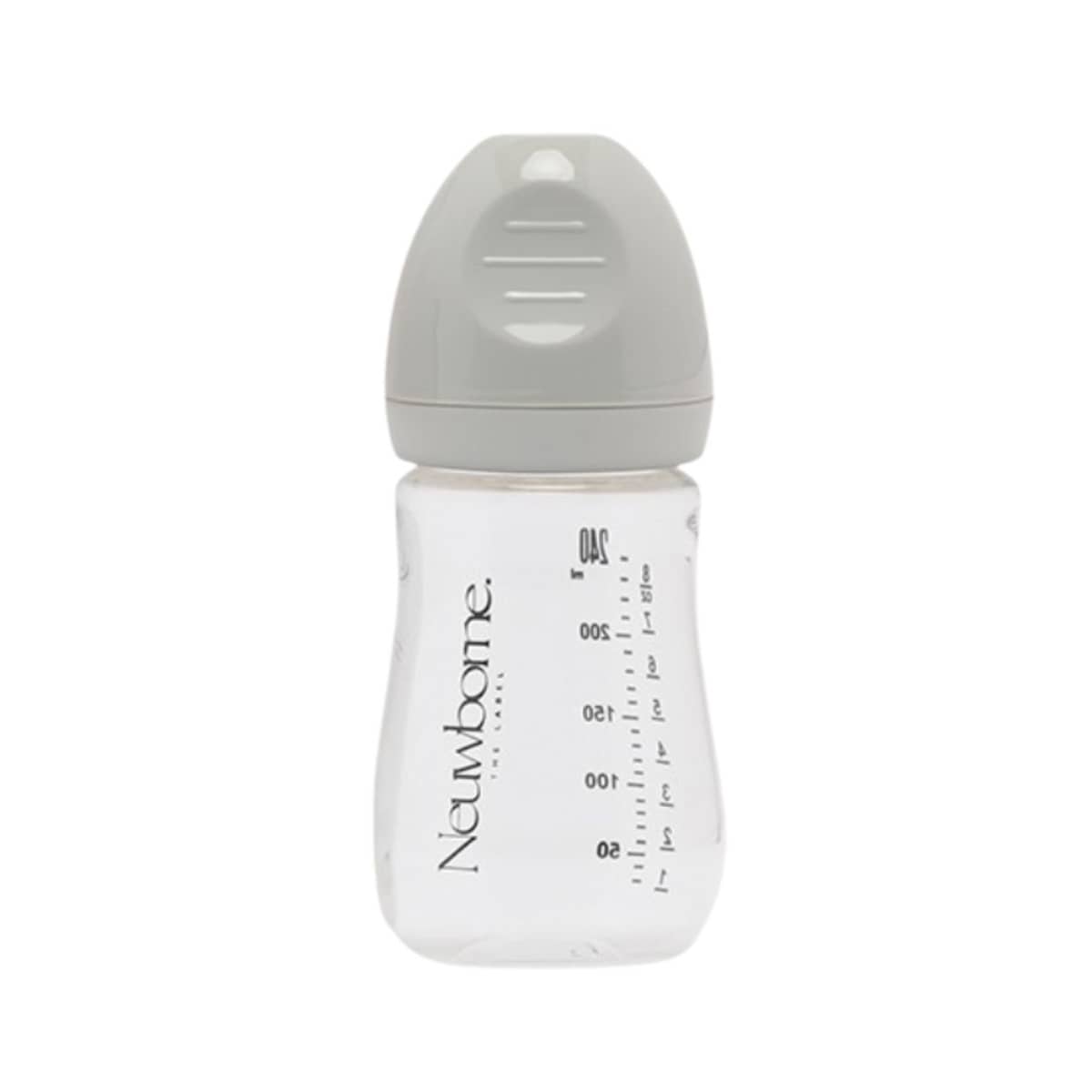 Neuwborne Glass Baby Bottle - Stone
