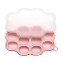 Nibble and Rest - Mini Silicone Freezer Tray with Lid - Pink