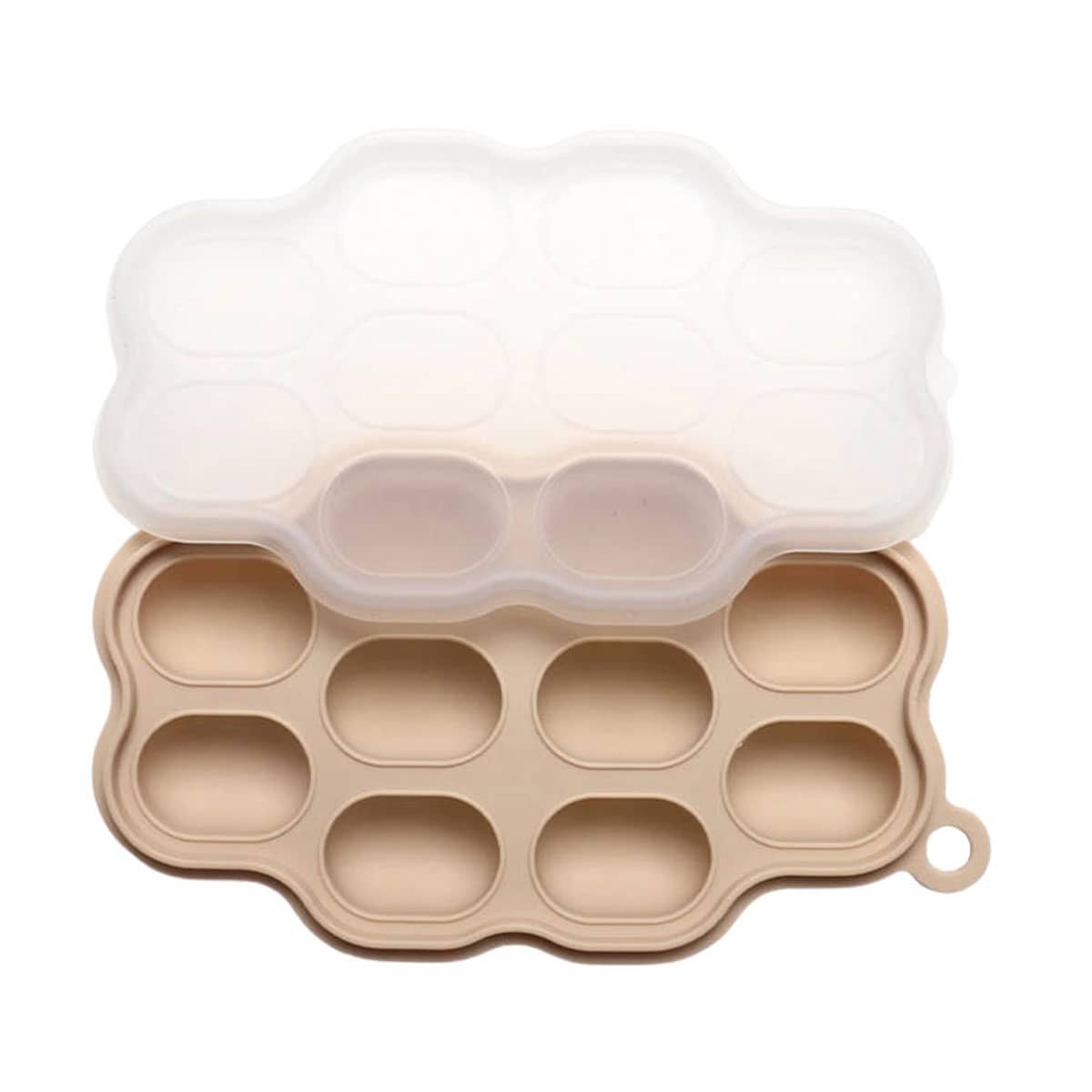 Nibble and Rest - Mini Silicone Freezer Tray with Lid - Terracotta
