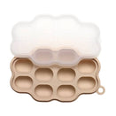 Nibble and Rest - Mini Silicone Freezer Tray with Lid - Terracotta