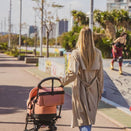 Nikidom Stroller Organiser Bag - Coral Pink