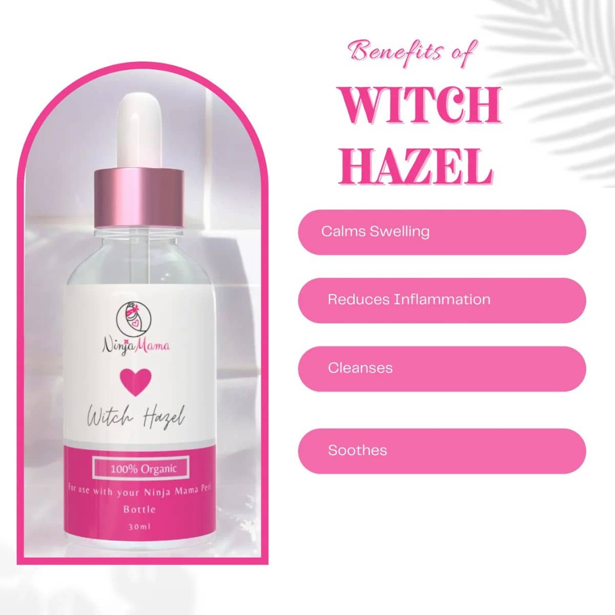 Ninja Mama Certified Organic Witch Hazel