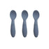 Nuuroo Ella Silicone Spoons 3 Pack - Bering Sea