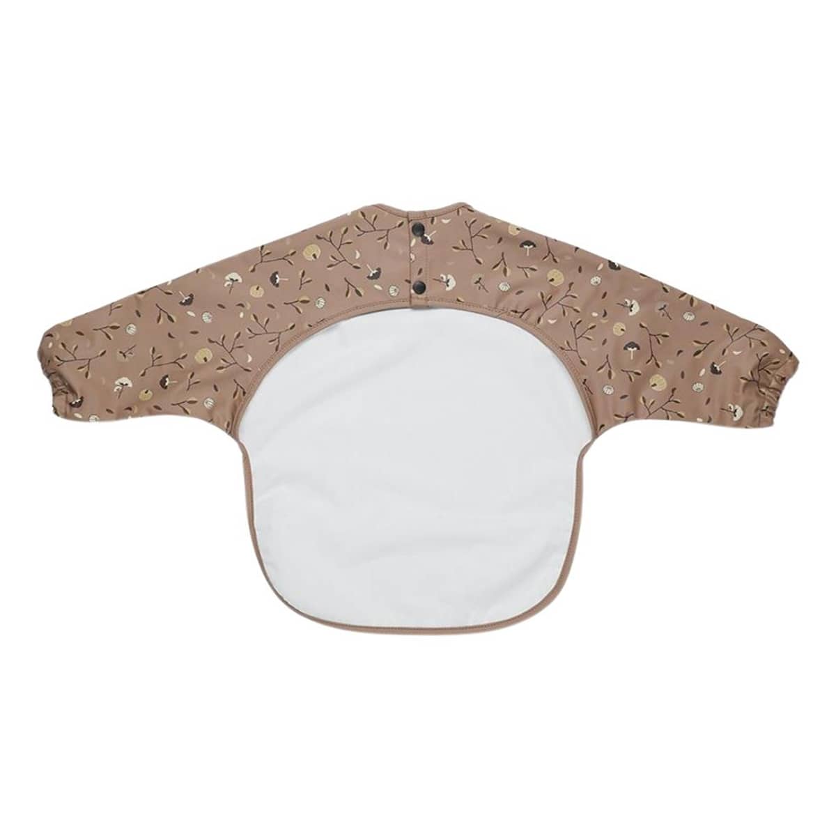 Nuuroo Luna Coated Bib with Long Sleeves - Pumpkin Flower